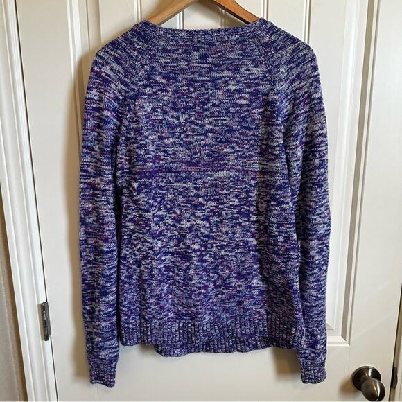 Land’s end‎ women’s sweater size 10/12 purple - Picture 5 of 7